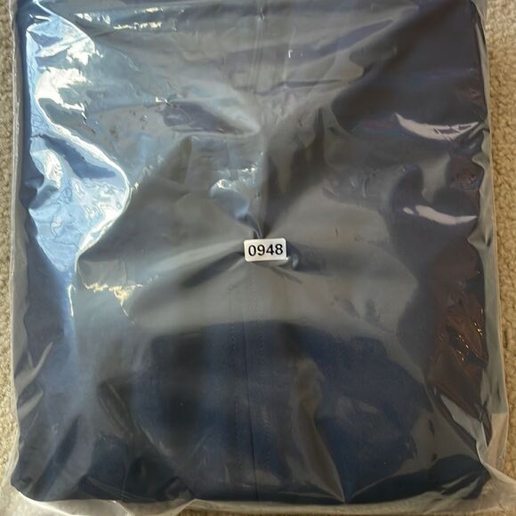 Donna Morgan Three Quarter Sleeve Sheath Dress Navy Blue Size 4, NWOT - Picture 9 of 9